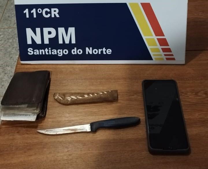 Briga e confusão em alojamento de empresa terceirizada termina com dois esfaqueados em Santiago do Norte