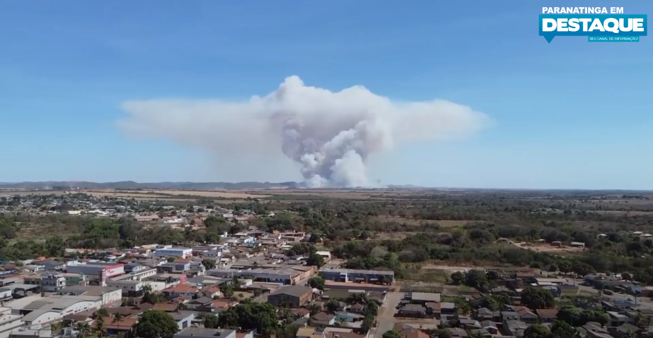 Paranatinga está entre os 10 municípios com mais focos de incêndio do Brasil