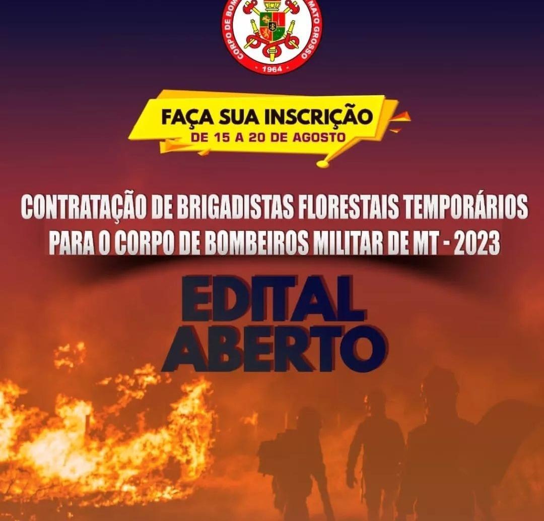 Secretaria de Meio Ambiente de Paranatinga anuncia vagas para Brigadistas Florestais Temporários