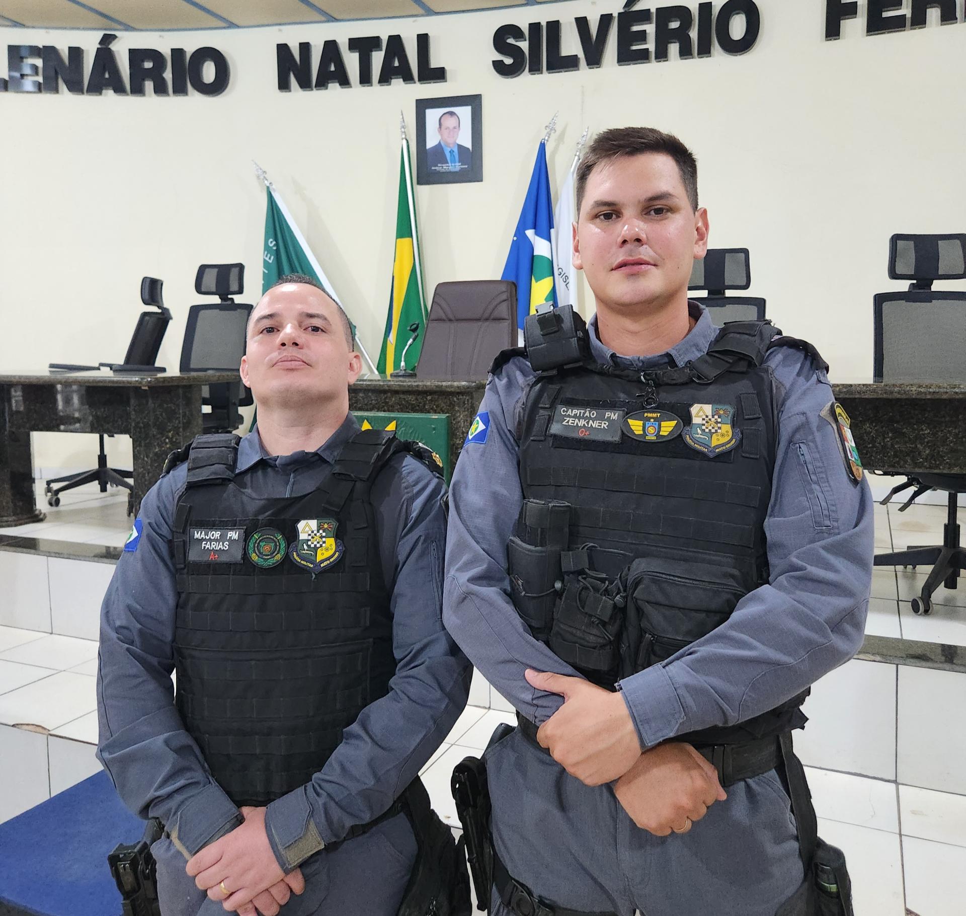 Major Farias deixa legado de sucesso e Capitão Zenkner assume 2° Cia da PM de Paranatinga